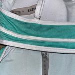 SheIn  green white trim two piece Bikini, size small Photo 2