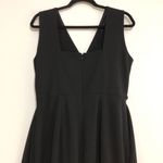 Dress the Population  Agathe Wrap Waist Crepe Dress Photo 8