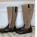 Birkenstock Footprints by  Women's Brown Leather/Suede Mid-Calf Boots Size 6 Photo 3