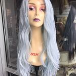 Wig sale blue Cosplay Anime Costume Long Wig Green Photo 0