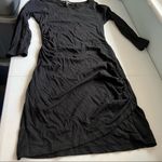EXPRESS  raglan sleeve t-shirt dress  xs black Photo 7