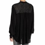 Free People  Canyon Rose High Low Blouse Photo 2