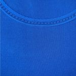 Diane Von Furstenberg DVF  St. Petersburg Dress M/L Vibrant Blue Knit Photo 3