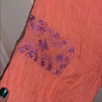 Mudd Peachy Embroidered Peasant 3/4 Sleeve Blouse Photo 3