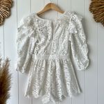 For Love & Lemons romper lace one-piece jumpsuit onesie Photo 4