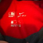 Nike Philadelphia Phillies  Authentic Collection Thermal Crew Performance Pullover Sweatshirt - Charcoal/Red Photo 5