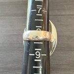 Vintage Signed PTI NEPAL 925 Sterling Silver Ring Size 8 Pink Photo 7