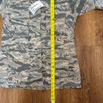 NEW US Air Force Women's Utility Camoflage Coat Size 4L Camo Combat RABU Coat Tan Photo 6