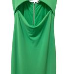 Alice + Olivia  Valli Cut Out Cami Maxi Dress Garden Green Size 6 Photo 4