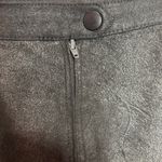 Free People  Rumi Ruched Faux Leather Mini Skirt. Size M Photo 6