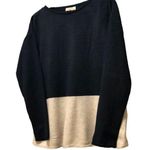 Fat face  Navy and Cream crewneck sweater Photo 0