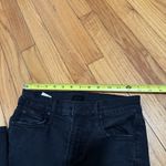 Mother The Mid Rise Dazzler Ankle Jean in Not Guilty Black Size 26 Photo 11