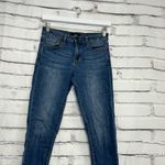 Vervet  Flying Monkey High Rise Skinny Jeans Women’s 26 Raw Hem Medium Wash Photo 5
