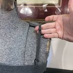 Mossimo Supply Co Vintage Mossimo (Pre-Target) Y2K USA Mini Dress with Built-In Bra – Sz M 💚🎀 Photo 4