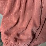 By The River Blush Pink Puff Sleeve Blouse Large Photo 5