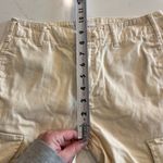 frame denim Frame Relaxed Utility Cargo Pant Cropped‎ in Flax Size 24 Photo 7