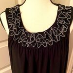 Carina|| Black sleeveless dress with 3 Photo 1