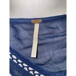 Free People Free‎ People blue tie dye Loose tunic top Blouse size  Small Photo 5