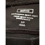 Gap Body Sport Capri Leggings Small Black Photo 1