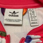 Adidas  floral Athletic Jacket Full zip L Photo 3