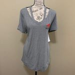 Miss Chievous Cutout Embroidered T-Shirt Photo 1