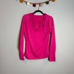 Athleta  neon pink fleece athletic hoodie Photo 4