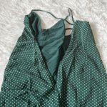 Urban Outfitters Green Uo Mar Polka Dot Cinched Mini cami Dress size Medium Photo 11