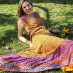 Anthropologie Aelyn Embroidered Maxi Dress by TANVI KEDIA Sz 4 Photo 13