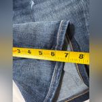 Maurice's EDGELY High Rise Rolled Hem 5 inch Denim Shorts ; Distressed; size 14 Photo 6
