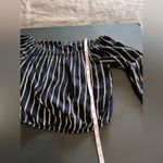 Brandy Melville  Off The Shoulder 2/4 Sleeve Striped Women’s Top One Size EUC Photo 7