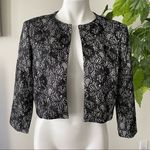 Sangria  Women’s Lace Cropped Jacket Size L Photo 0