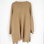 J.Crew Juliette Collarless Wool Blend Sweater Blazer 3X Tan Photo 2
