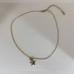 R.J. Graziano Star‎ Pendant Necklace gold Tone, 16” Photo 1