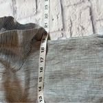 Quince  100% European Linen Camp Shirt Blue White Stripe Coastal Nautical XS Photo 3