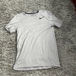 Nike  Dri fit light grey t shirt size small Photo 0