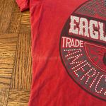 Affliction , rhinestone, Red Graphic Tee size medium Photo 3