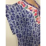 Nanette Lepore New.  blue and pink caftan cover-up. Photo 8