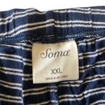 Soma Banded Ankle Pajama Pants Blue Size XXL Photo 2