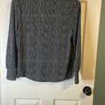 Adrianna Papell Black and White Fitted Blouse Photo 2