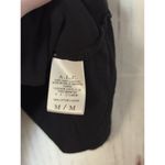 ALC Frank A.L.C. Harper Cotton Crew Sleeveless Twist Tank Top Black Size Medium Photo 2