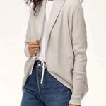 Wilfred ARITZIA ‎ Diderot Cardigan in Cream/Grey Size Small Photo 0