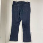 NYDJ  Dark Wash Womens High Rise Bootcut Jeans Womens 16 Blue Studded Pocket Boho Photo 7