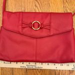 Toni Genuine Leather Elegant Red Shoulder Crossbody Women’s Purse Photo 9