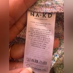 NA-KD  TIE BACK DETAIL MAXI DRESS IN A MULTICOLOR Floral Print Sleeveless Size 36 Photo 5