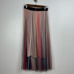 Maje  Joneal Multi Color Tulle Midi Skirt Size 1/Small Photo 1