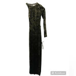 Camila Coelho CAMILA COEHLO‎ Gabriel Maxi Dress in Olive Green size XS NWT Photo 5