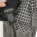 Alyn Paige NY Geometric Satin Halter Formal Y2k Dress Size 4 Photo 7