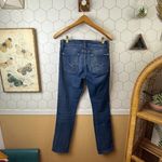 7 For All Mankind Medium Wash Kimmie Straight-Leg Jeans - Size - 27 Photo 3