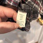 Woolrich  Cotton Flannel Plaid Onyx Red, White and Black‎ Button Down Women's XL Photo 6