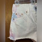 Denizen from Levi's Levi’s 501 Tie-Dye White  Button Fly Cut-off Shorts -Size 25 Custom Photo 3